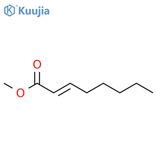 2-Octenoic acid, methylester structure