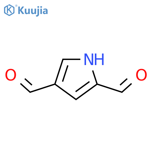 1H-Pyrrole-2,4-dicarboxaldehyde structure