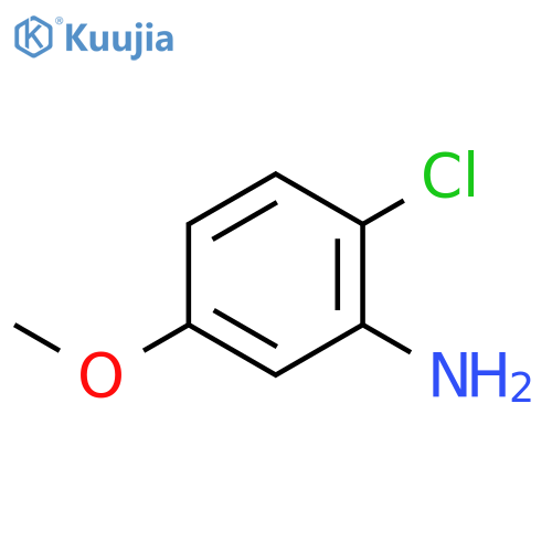 2-Chloro-5-methoxyaniline structure