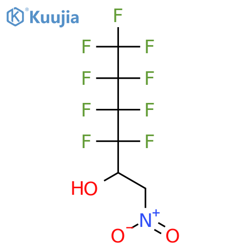 2-Hexanol,3,3,4,4,5,5,6,6,6-nonafluoro-1-nitro- structure