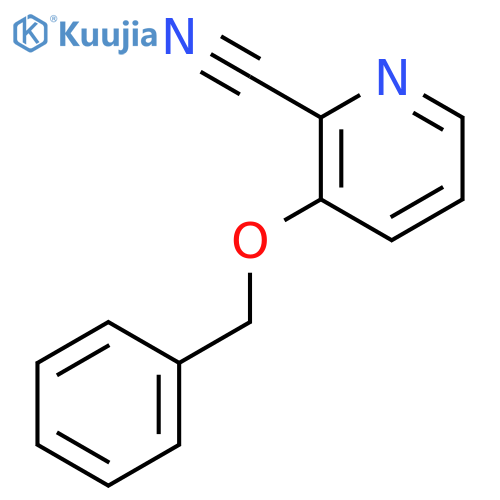 3-(Benzyloxy)picolinonitrile structure