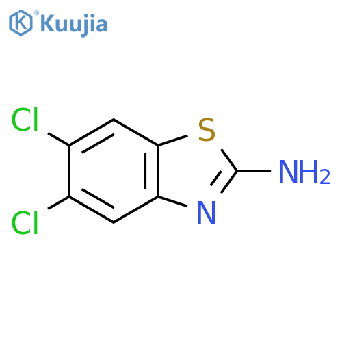 2-Amino-5,6-dichlorobenzothiazole structure