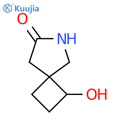 1-Hydroxy-6-aza-spiro[3.4]octan-7-one structure