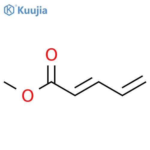 (2E)-2,4-Pentadienoic Acid Methyl Ester structure