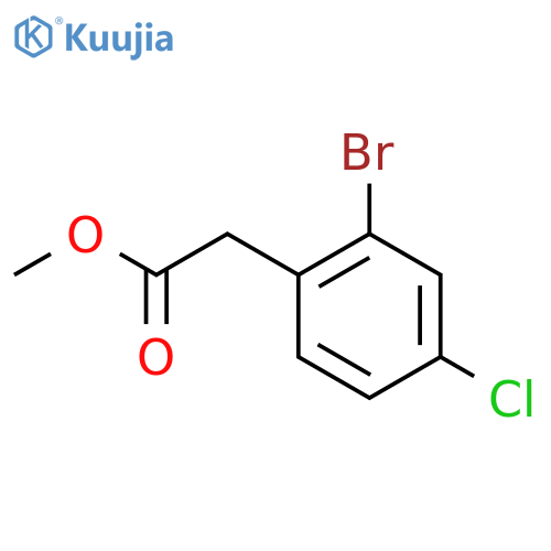 Methyl 2-Bromo-2-(4-chlorophenyl)acetate structure