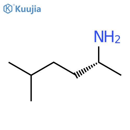 (2R)-5-methylhexan-2-amine structure