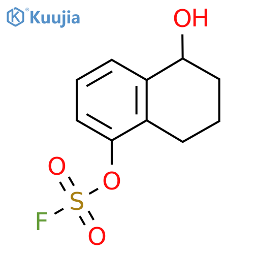 5-Hydroxy-5,6,7,8-tetrahydronaphthalen-1-yl sulfurofluoridate structure