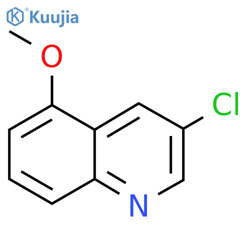 3-Chloro-5-methoxyquinoline structure
