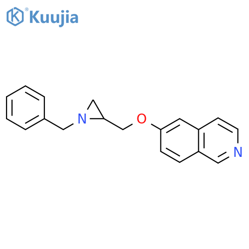 6-[(1-Benzylaziridin-2-yl)methoxy]isoquinoline structure