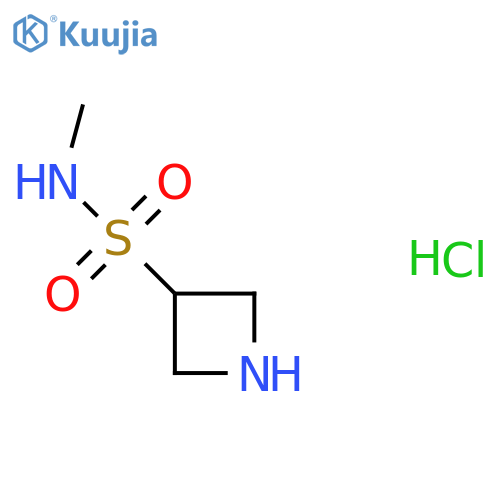 N-methylazetidin-3-Sulfonamide HCl structure