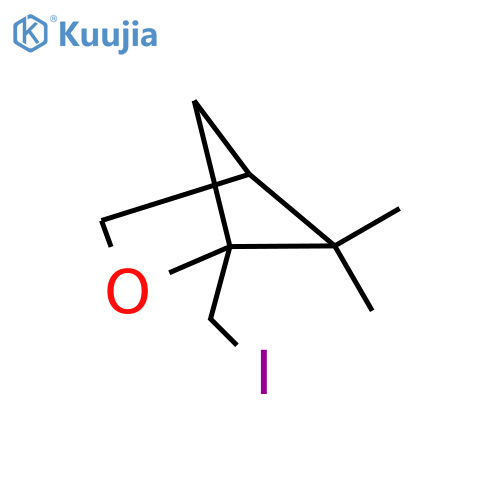 1-(Iodomethyl)-5,5-dimethyl-2-oxabicyclo[2.1.1]hexane structure