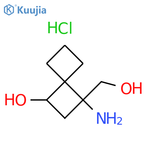 3-amino-3-(hydroxymethyl)spiro3.3heptan-1-ol hydrochloride, Mixture of diastereomers structure