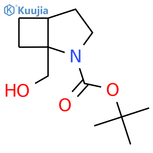 Tert-butyl 1-(hydroxymethyl)-2-azabicyclo[3.2.0]heptane-2-carboxylate structure