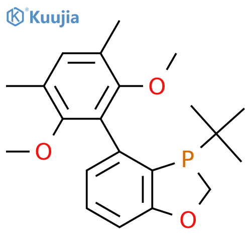 3-(Tert-Butyl)-4-(2,6-dimethoxy-3,5-dimethylphenyl)-2,3-dihydrobenzo[d][1,3]oxaphosphole structure