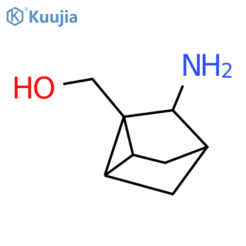 {7-aminotricyclo2.2.1.0,2,6heptan-1-yl}methanol structure