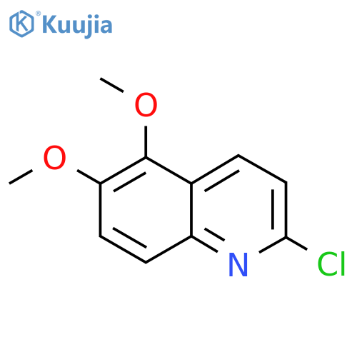2-Chloro-5,6-dimethoxyquinoline structure