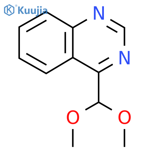 4-(Dimethoxymethyl)quinazoline structure