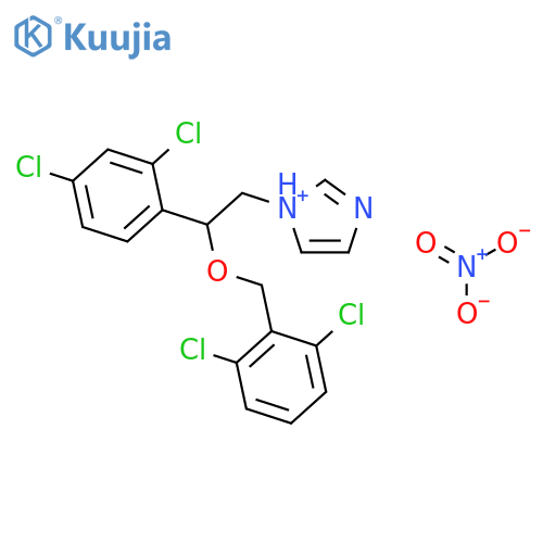 Isoconazole nitrate structure