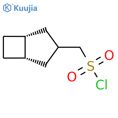 (1R,5S)-bicyclo3.2.0heptan-3-ylmethanesulfonyl chloride structure