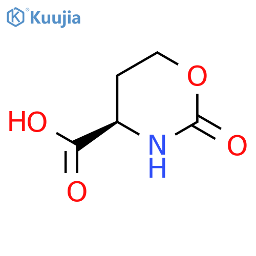 (4R)-2-Oxo-1,3-oxazinane-4-carboxylic acid structure