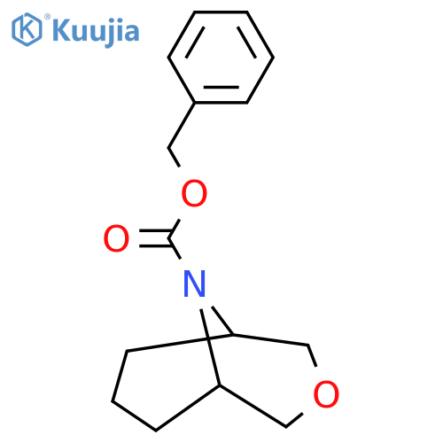 Benzyl 3-oxa-9-azabicyclo[3.3.1]nonane-9-carboxylate structure