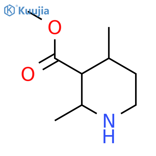 Methyl 2,4-dimethylpiperidine-3-carboxylate structure
