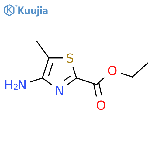 Ethyl 4-amino-5-methyl-1,3-thiazole-2-carboxylate structure