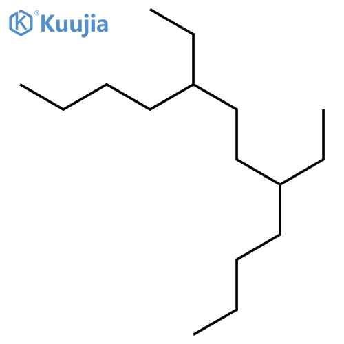 dodecane, 5,8-diethyl- structure