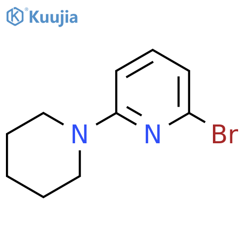 2-Bromo-6-(piperidin-1-yl)pyridine structure