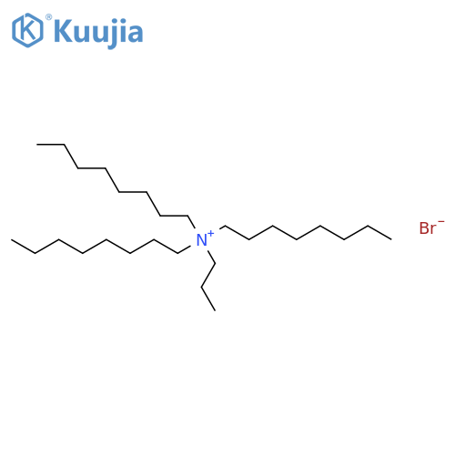 1-Octanaminium,N,N-dioctyl-N-propyl-, bromide (1:1) structure