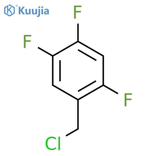 2,4,5-Trifluorobenzyl chloride structure