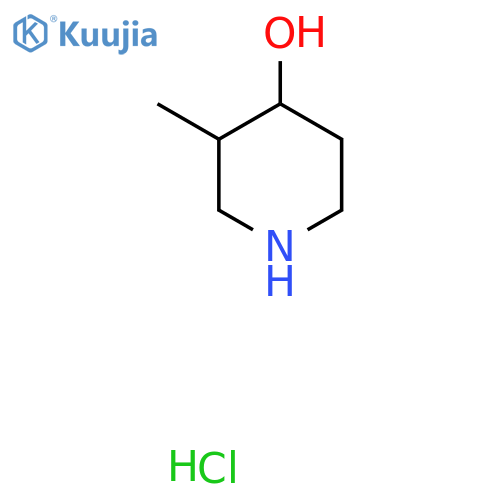 3-Methylpiperidin-4-ol hydrochloride structure