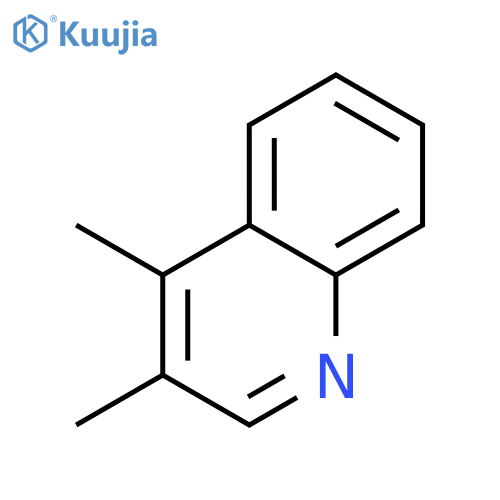 Quinoline,3,4-dimethyl- structure