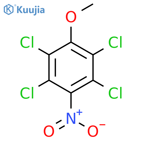 Benzene,1,2,4,5-tetrachloro-3-methoxy-6-nitro- structure