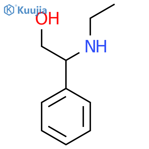 2-(Ethylamino)-2-phenylethan-1-ol structure