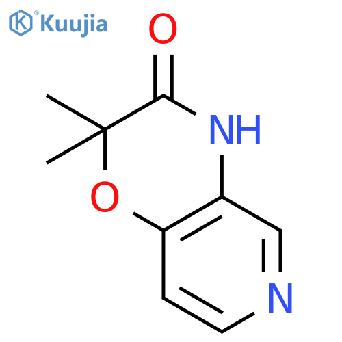 2,2-dimethyl-2H-Pyrido[4,3-b]-1,4-oxazin-3(4H)-one structure