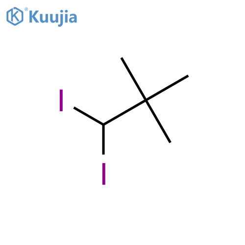 Propane,1,1-diiodo-2,2-dimethyl- structure