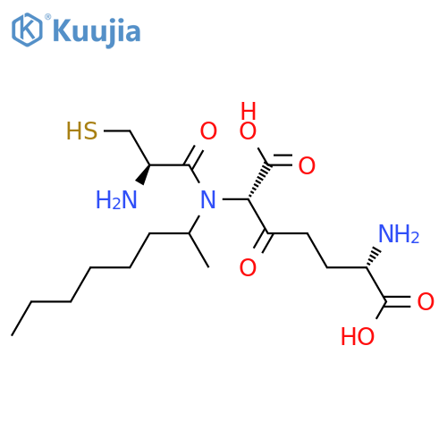 Glycine, L-g-glutamyl-S-octyl-L-cysteinyl- structure