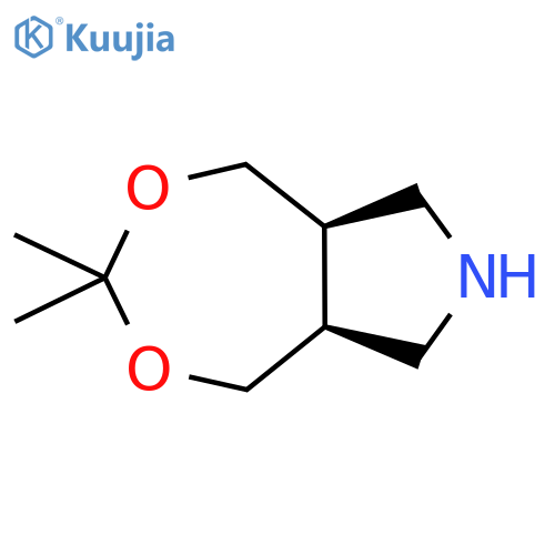 rac-(5aR,8aS)-3,3-dimethyl-octahydro-1,3dioxepino5,6-cpyrrole, cis structure