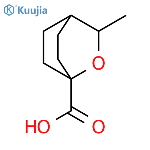 3-methyl-2-oxabicyclo2.2.2octane-1-carboxylic acid structure