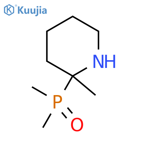 2-(Dimethylphosphoryl)-2-methylpiperidine structure