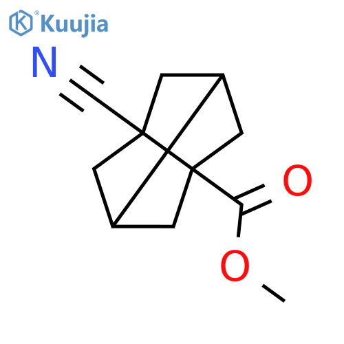 methyl 5-cyanotricyclo3.3.0.0,3,7octane-1-carboxylate structure