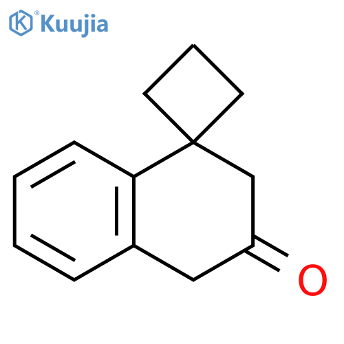 3',4'-dihydro-2'H-spirocyclobutane-1,1'-naphthalen-3'-one structure