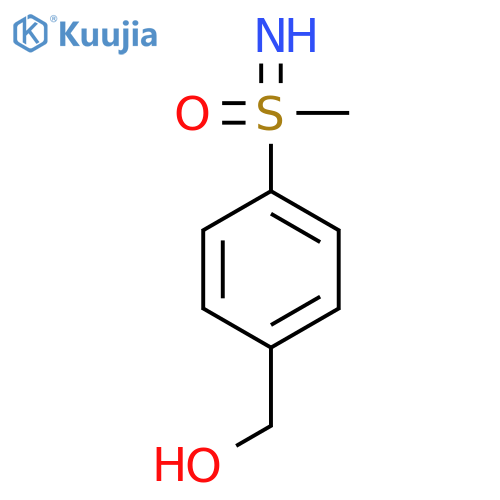 (4-(Hydroxymethyl)phenyl)(imino)(methyl)-l6-sulfanone structure
