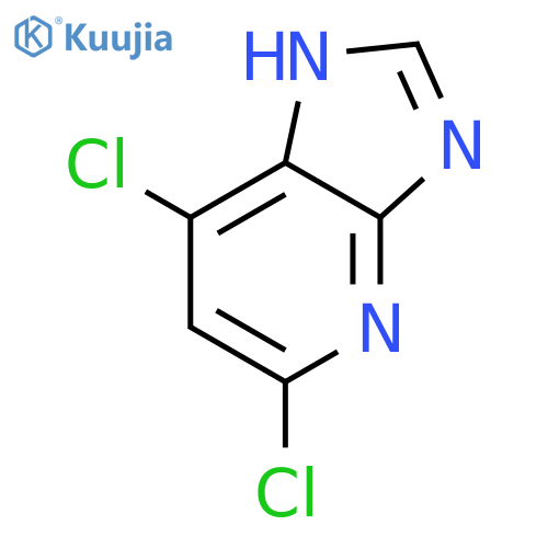 5,7-dichloro-3H-imidazo[4,5-b]pyridine structure