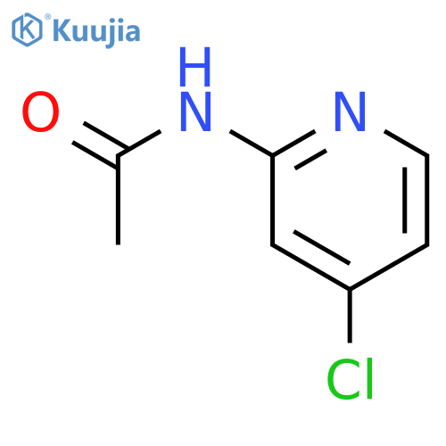 N-(4-Chloropyridin-2-yl)acetamide structure