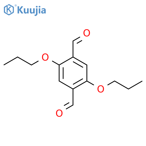 2,5-Dipropoxyterephthalaldehyde structure
