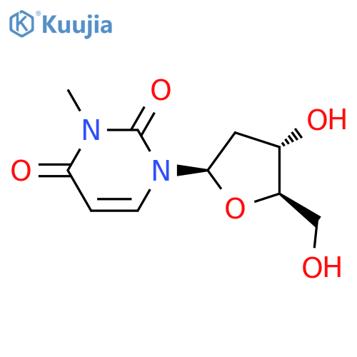 2'-Deoxy-N3-methyluridine structure