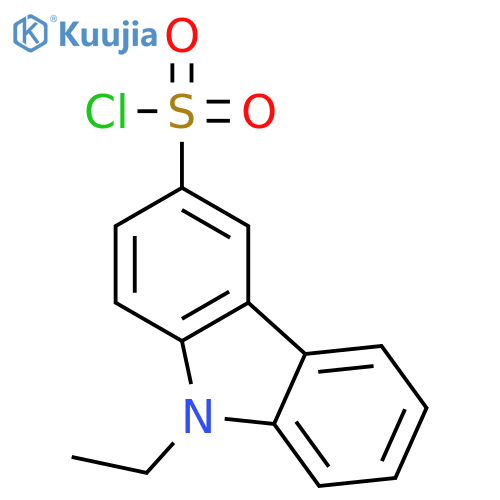 9-ethyl-9h-carbazole-3-sulfonyl Chloride structure