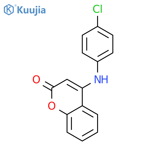 4-(4-Chloroanilino)-2h-Chromen-2-One structure
